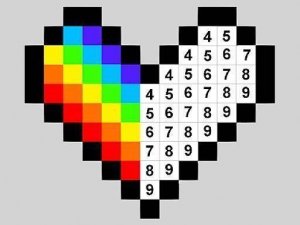 Pixel Art Number Puzzle