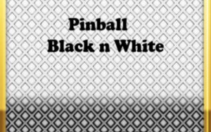 Pinball Black N White - Classic Arcade Online Game