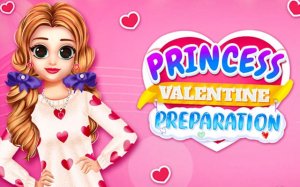Princess Valentine Preparation: Dress Up & Card Maker Online Game