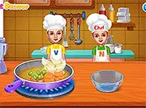 V And N Pizza Cooking Online Game - Cooking Game
