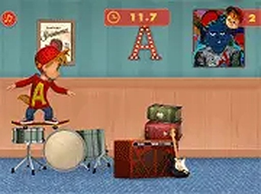 Alvin and the Chipmunks: Skateboard Madness Online Arcade Game