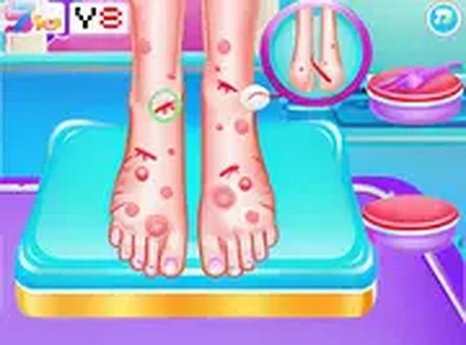 Emma Foot Treatment Online Game Simulation Game