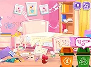 Blonde Sofia: Deep Clean House Online Game
