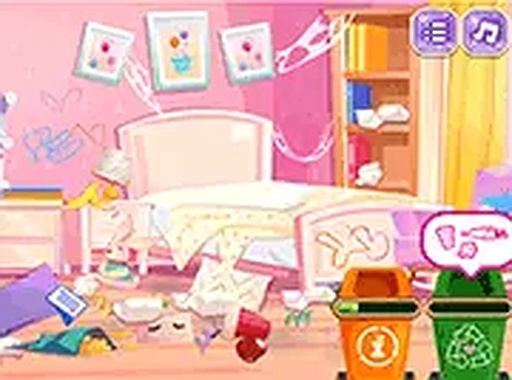 Blonde Sofia: Deep Clean House Online Game - Cleaning Game