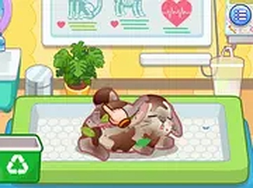 Sara Vet Life Ep3: Rabbit Animal Care Online Game - Animal Care Game