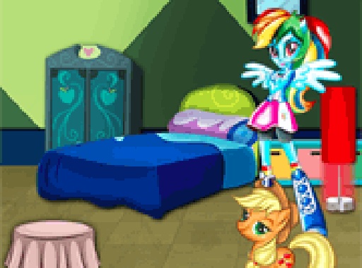 Equestria Girls Theme Room Decor Game - Decoration Game