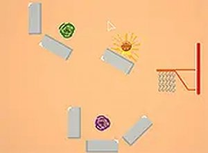 Basket Ball Physics Game