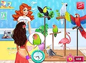Exotic Birds Pet Shop Online Game