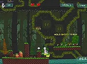 Weird Bunny Banana Platform Game