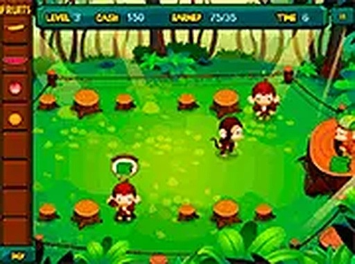Jungle Cafe Time Management Game - Arcade Game