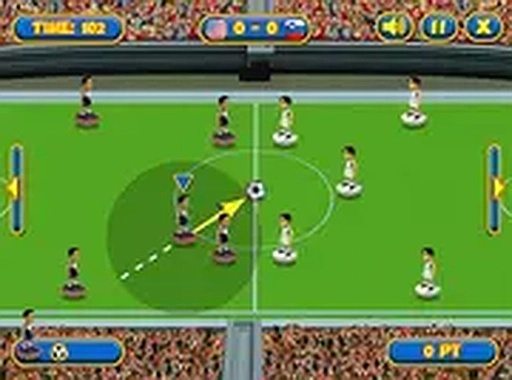 Flicking Soccer Online Arcade Game