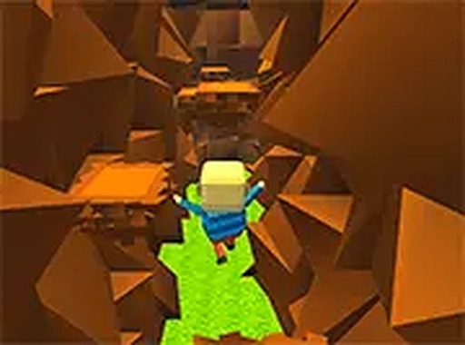 Kogama: Parkour in the Cave Online Arcade Game