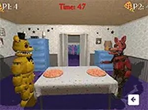 2 Player FNAF Pizza Eating Game