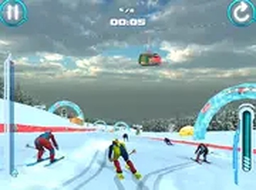 Alpine Ski Master Online Arcade Game